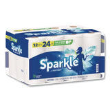 Sparkle Tear-A-Square Double Roll Paper Towels, 2-ply, 110 Sheets/Roll, 12 Rolls/Pack (GPC22361507) Each