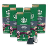 Starbucks® By NESPRESSO® Espresso Roast Decaf Original Pods, 10/Pack, 5 Packs/Box, 50/Box (SBK109050) Box of 50