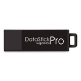Centon DataStick Pro USB 3.2 Type A Flash Drive, 8 GB, Black, 10/Pack (CELC1U3P68G10B) Pack of 10