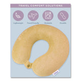 Bliss Terry Cloth Neck Pillow, Orange (ILBSCPP0005803) Each