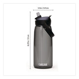 CamelBak® Thrive FlipStraw Plastic Water Bottle, 32 oz, Charcoal (WLB2852001001) Each