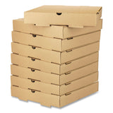 Karat® Corrugated Pizza Box, 12 x 12 x 2, Kraft, Cardboard, 50/Carton (KRTFPPBF12K) Case of 50
