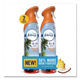 Febreze® AIR, Hawaiian Aloha, 8.1 oz Aerosol Spray, 2/Pack, 3 Packs/Carton (PGC21321) Case of 3