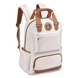 DELSEY PARIS Flanerie Laptop Backpack, Fits Devices Up to 15.9", 13.5 x 7.25 x 16.5, Champagne (DSY40303160017) Each