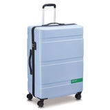 DELSEY PARIS United Colors of Benetton x DELSEY PARIS NOW! 27" Hardside Spinner Suitcase, 20 x 11.5 x 30, Light Blue (DSYB4376282112) Each
