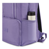 DELSEY PARIS Florence by Mills Carefree Carry Laptop Backpack, Fits Devices Up to 16.9", 12.5 x 7.25 x 17.5, Lavender (DSYF4398061128) Each
