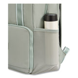 DELSEY PARIS Florence by Mills Carefree Carry Laptop Backpack, Fits Devices Up to 16.9", 12.5 x 7.25 x 17.5, Sage (DSYF4398061133) Each