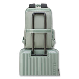 DELSEY PARIS Florence by Mills Carefree Carry Laptop Backpack, Fits Devices Up to 16.9", 12.5 x 7.25 x 17.5, Sage (DSYF4398061133) Each