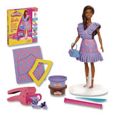 Hasbro Play-Doh Barbie Fashionista Ruffles Doll Set (HSBG1359) Each