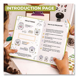 Clever Fox® Kids' Guided Journal, Undated 14-Week Format, Engraved Fun Character/Activity Artwork, Apple Green Cover, 8.3 x 5.8 Sheets (LFXCFKJAPPLGRN) Each