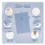 Clever Fox® Mental Health and Anxiety CBT Journal, Periwinkle Cover, 8.3 x 5.8 Sheets (LFXCFMHJPRWNKL) Each