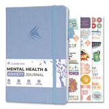 Clever Fox® Mental Health and Anxiety CBT Journal, Periwinkle Cover, 8.3 x 5.8 Sheets (LFXCFMHJPRWNKL) Each