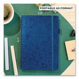 Clever Fox® Dotted Journal 2.0, Engraved Daily Life Artwork, Dotted Rule, Navy Blue Cover, (80) 8.3 x 5.8 Sheets (LFX4J7Y7G96QA) Each