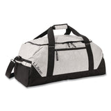 L.L.Bean® Adventure 27" Polyester Travel Duffel, 27 x 15 x 12.5, Heather Gray Diamond (LLB52187055324) Each
