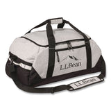 L.L.Bean® Adventure 27" Polyester Travel Duffel, 27 x 15 x 12.5, Heather Gray Diamond (LLB52187055324) Each