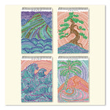 Lifelines® FlowArt Dot-By-Letter Coloring Book, Landscapes, with 4 Double-Sided Markers, All Ages, 20 Pages (LLN165008) Each