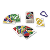 Mattel UNO Splash Card Game, 108 Waterproof Cards with Take-Along Clip, Ages 7 and Up (MTTDHW42) Each