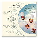 Lifelines® ClickWick Sunkissed Escape Essential Oil Set, Coconut Hibiscus/Desert Winds/Peach Velvet/Vanilla Tangerine, 0.25 oz Bottle (LLNLL113008) Each