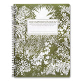 DECOMPOSITION® Spiral Composition Book, Medium/College Rule, Jaguar, (80) 9.75 x 7.5 Sheets (DCP16442) Each