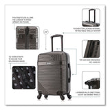 InUSA Luggage Resilience 20" Hardside Carry-On Suitcase, 14.96 x 8.66 x 21.65, Charcoal (WLBIURES00SCOA) Each
