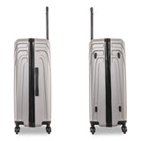 InUSA Luggage Vasty Three-Piece Hardside Spinner Luggage Set, Gray (WLBIUVASSMLGRE) Each