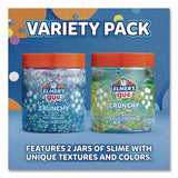 Elmer's® Gue Premade Crunchy Slime, Assorted Colors, 2/Pack (EPI2223183) Pack of 2