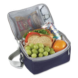 L.L.Bean® Flip-Top Insulated Lunch Box, 9 x 5 x 7, Navy (LLB0SUL721000) Each