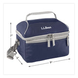 L.L.Bean® Flip-Top Insulated Lunch Box, 9 x 5 x 7, Navy (LLB0SUL721000) Each