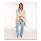 L.L.Bean® Cozy Chenille Wearable Throw, 58 x 60, Cream (LLB523884459) Each