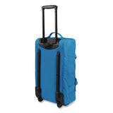 L.L.Bean® Adventure 22" Polyester Telescoping Carry-On Travel Duffel with Wheels, 22 x 12 x 9, Medium Blue (LLB5207112301) Each