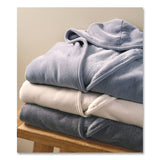 L.L.Bean® Cozy Chenille Wearable Throw, 58 x 60, Gray (LLB5238848281) Each