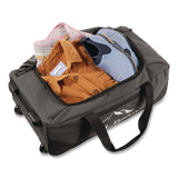 L.L.Bean® Adventure 22" Polyester Telescoping Carry-On Travel Duffel with Wheels, 22 x 12 x 9, Alloy Gray (LLB52071138374) Each