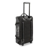 L.L.Bean® Adventure 22" Polyester Telescoping Carry-On Travel Duffel with Wheels, 22 x 12 x 9, Alloy Gray (LLB52071138374) Each