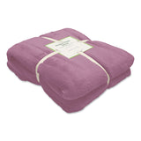 L.L.Bean® Wicked Plush Throw, 50 x 60, Washed Orchid (LLB30278141255) Each