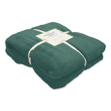 L.L.Bean® Wicked Plush Throw, 50 x 60, Coastal Aqua (LLB30278156594) Each