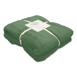 L.L.Bean® Wicked Plush Throw, 60 x 80, Deep Olive (LLB30278236685) Each