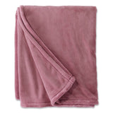L.L.Bean® Wicked Plush Throw, 60 x 80, Washed Orchid (LLB30278241255) Each