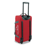 L.L.Bean® Adventure 22" Polyester Telescoping Carry-On Travel Duffel with Wheels, 22 x 12 x 9, Dark Red (LLB52071141385) Each