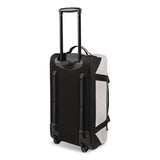 L.L.Bean® Adventure 22" Polyester Telescoping Carry-On Travel Duffel with Wheels, 22 x 12 x 9, Heather Gray Diamond (LLB52071155324) Each