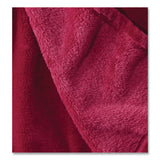 L.L.Bean® Wicket Plush Throw, 50 x 60, Mountain Red (LLB302781440) Each
