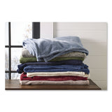 L.L.Bean® Wicked Plush Throw, 50 x 60, Bayside Bue Heather (LLB3027815845) Each