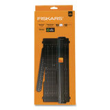Fiskars® SureCut Craft Trimmer, 10 Sheets, 12" Cut Length, 6.69 x 16.93 (FSK01005454) Each