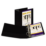 Samsill® Nonstick D-Ring View Binder, 3 Rings, 5" Capacity, 11 x 8.5, Black (SAM16400) Each