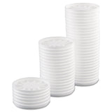 Dart® Vented Foam Lids, Fits 6 oz to 32 oz Cups, White, 50 Pack, 10 Packs/Carton (DCC20RL) Case of 500