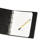 Avery® Write and Erase Plain-Tab Paper Dividers, 5-Tab, 11 x 8.5, White, 36 Sets (AVE11506) Box of 36