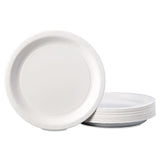 Hoffmaster® Coated Paper Dinnerware, Plate, 9" dia, White, 50/Pack, 10 Packs/Carton (HFMPL7095) Case of 500