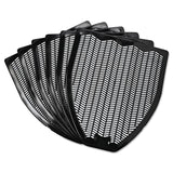 Impact® Disposable Urinal Floor Mat, Nonslip, Fresh Blast Scent, 17.5 x 20.38, Black, 6/Carton (IMP15255) Case of 6
