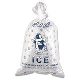 Inteplast Group Ice Bags, 1.5 mil, 12" x 21", Clear, 1,000/Carton (IBSIC1221) Case of 1000