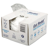 Inteplast Group Food Bags, 0.36 mil, 6.75" x 6.75", Clear, 2,000/Carton (IBSPB675675) Case of 2000