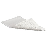 Rubbermaid® Commercial Safti-Grip Latex-Free Vinyl Bath Mat, 16 x 28, White (RCP1982726) Each